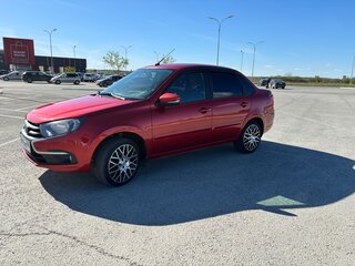 2022 Lada (ВАЗ) Granta I Рестайлинг, красный, 870000 рублей, вид 4