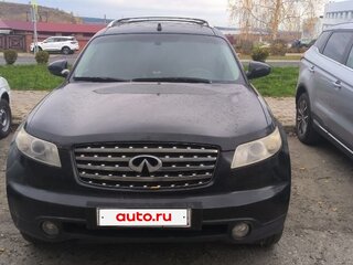 2005 Infiniti FX35 I (S50), чёрный, 650000 рублей, вид 2