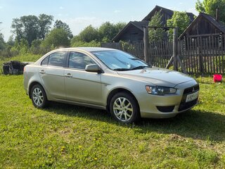 2008 Mitsubishi Lancer X, бежевый, 630000 рублей, вид 2