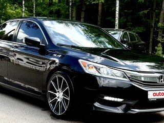 2016 Honda Accord IX Рестайлинг, чёрный, 2000000 рублей, вид 5