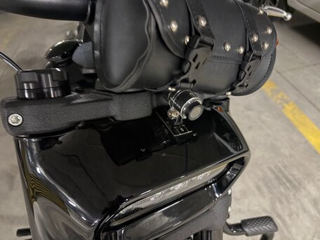 2024 Harley-Davidson Fat Bob, чёрный, 2333333 рублей, вид 4