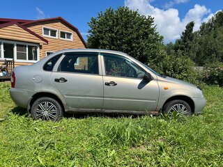 2006 Lada (ВАЗ) Kalina I, серый, 170000 рублей, вид 2