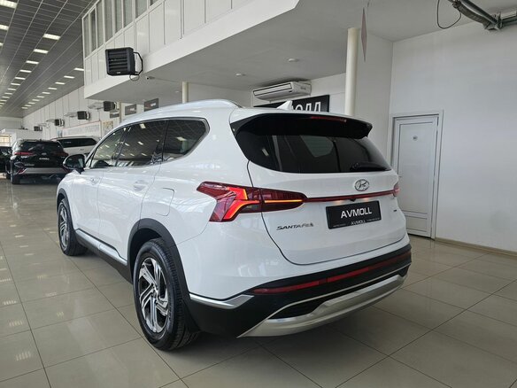 2021 Hyundai Santa Fe IV Рестайлинг, белый, 3699000 рублей - вид 8