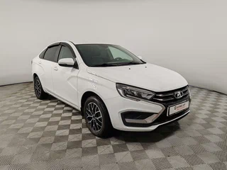 2023 Lada (ВАЗ) Vesta I Рестайлинг (NG), белый, 1095000 рублей, вид 3