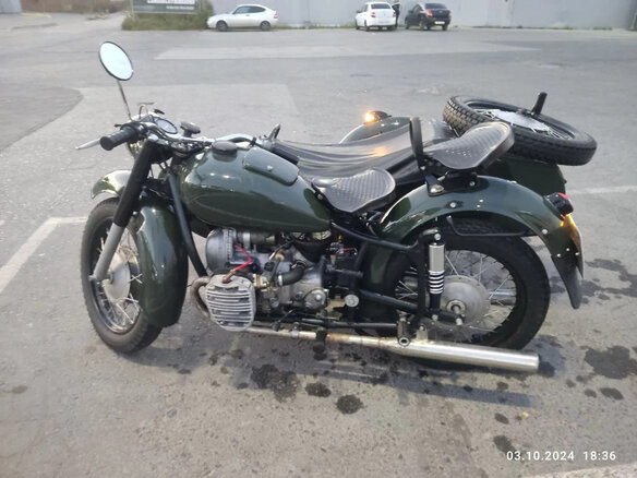 1967 Днепр К-750, зелёный, 260000 рублей - вид 9