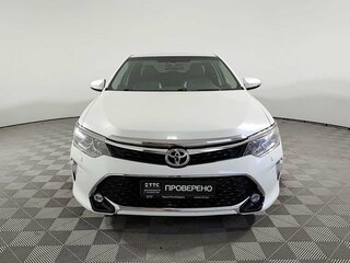 2017 Toyota Camry VII (XV50) Рестайлинг 2, белый, 1582000 рублей, вид 2