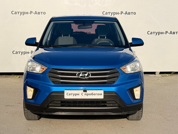 2017 Hyundai Creta I, синий, 1630000 рублей - вид 1