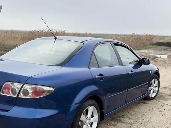 2006 Mazda 6 I (GG) Рестайлинг, синий, 400000 рублей - вид 3