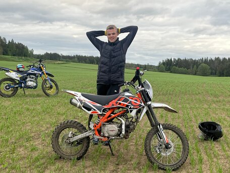 2025 Kayo Basic TT140, белый, 70000 рублей, вид 4
