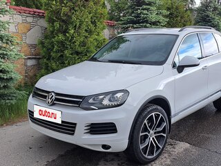 2012 Volkswagen Touareg II, белый, 2200000 рублей, вид 1