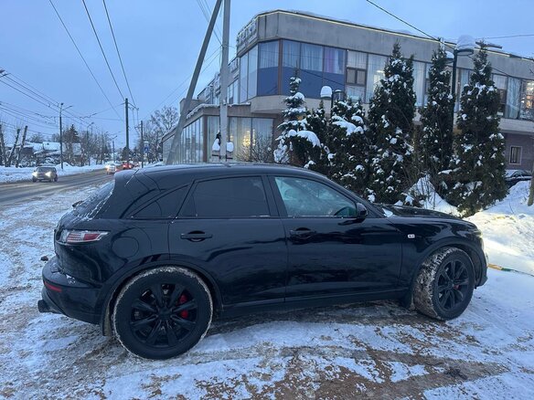 2007 Infiniti FX35 I (S50) Рестайлинг, чёрный, 1550000 рублей - вид 1
