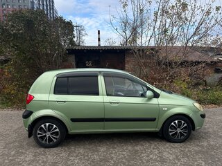 2007 Hyundai Getz I Рестайлинг, зелёный, 330000 рублей, вид 4