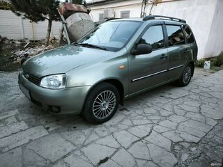 2008 Lada (ВАЗ) Kalina I, зелёный, 410000 рублей, вид 1