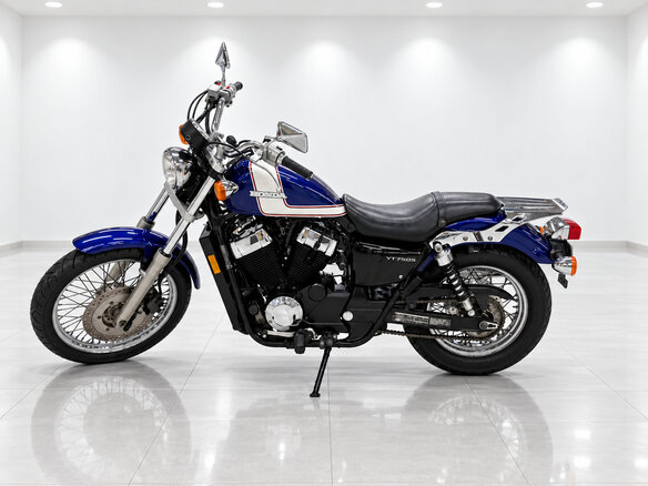 2011 Honda Shadow 750, синий, 500192 рублей - вид 3