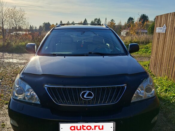 2007 Lexus RX 350 II Рестайлинг, чёрный, 997000 рублей - вид 2