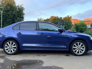 2018 Volkswagen Jetta VI Рестайлинг, синий, 1535000 рублей, вид 4