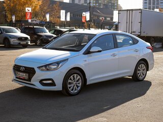 2019 Hyundai Solaris II, белый, 1149000 рублей, вид 2