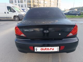2008 Kia Spectra I Рестайлинг 2, чёрный, 285000 рублей, вид 4