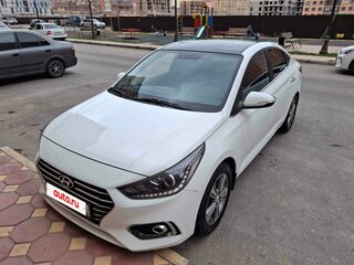 2019 Hyundai Solaris II, белый, 1550000 рублей, вид 2