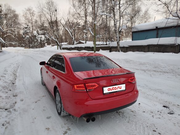 2010 Audi A4 IV (B8), красный, 875000 рублей - вид 6