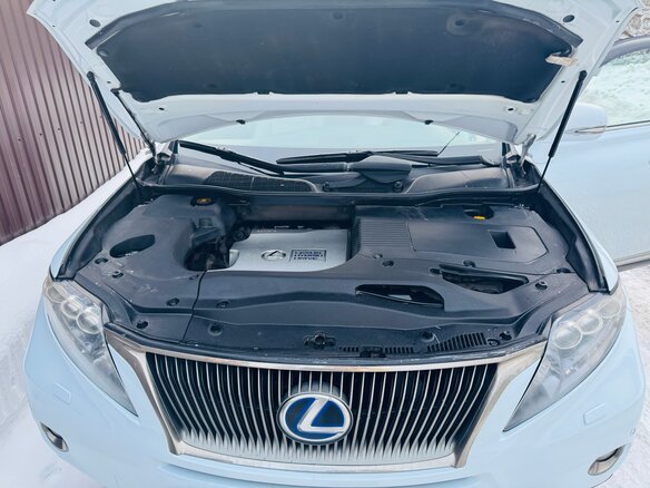 2011 Lexus RX 450h III, белый, 2300000 рублей - вид 12