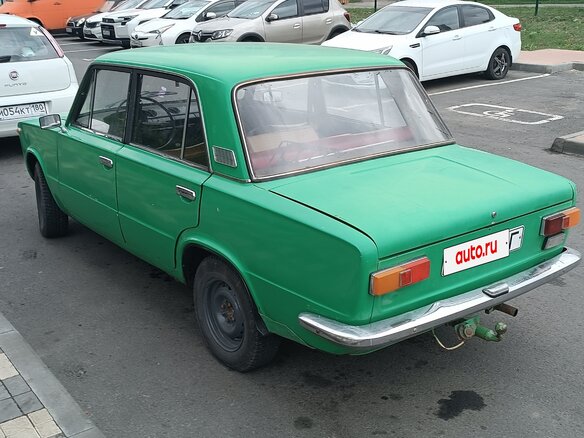 1975 Lada (ВАЗ) 2101, зелёный - вид 1