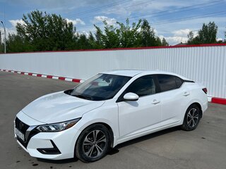 2020 Nissan Sentra VIII (B18), белый, 1950000 рублей, вид 4