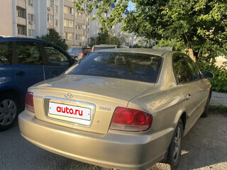 2006 Hyundai Sonata ТагАЗ IV (EF) Рестайлинг, золотистый, 330000 рублей, вид 2