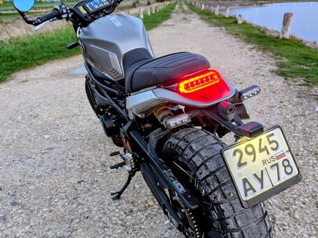 2024 Benelli Leoncino 800 Trail, серый, 650000 рублей, вид 5