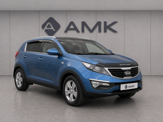 2012 Kia Sportage III, синий, 1153721 рублей, вид 2