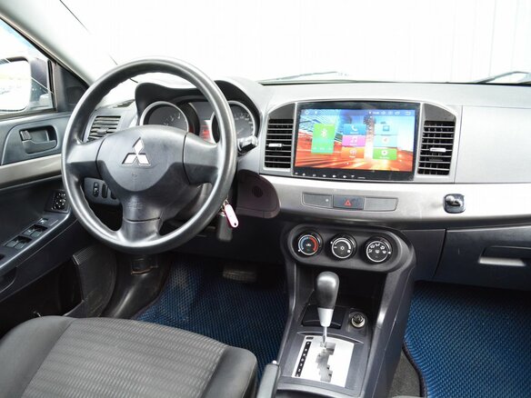2012 Mitsubishi Lancer X Рестайлинг, серебристый, 619888 рублей - вид 7