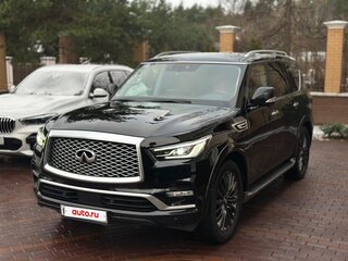 2022 Infiniti QX80 I Рестайлинг 3, чёрный, 5500000 рублей, вид 2