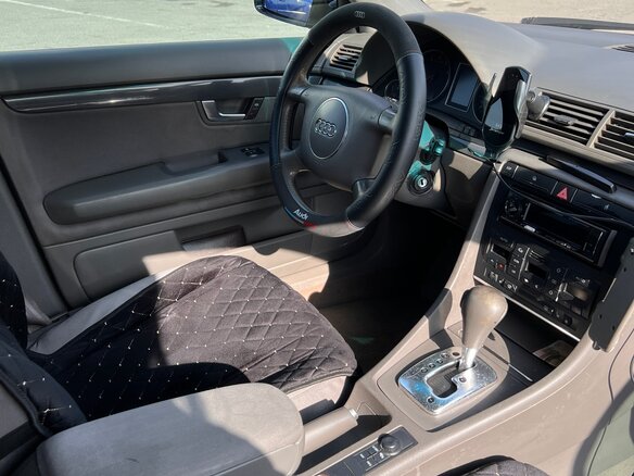 2002 Audi A4 II (B6), синий, 570000 рублей - вид 7