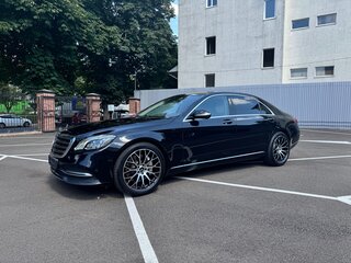 2018 Mercedes-Benz S-Класс 450 Long VI (W222, C217) Рестайлинг, чёрный, 4349999 рублей, вид 2