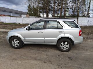 2008 Kia Sorento I Рестайлинг, серебристый, 970000 рублей, вид 3