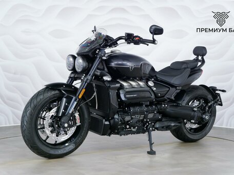 2026 Triumph Rocket 3, чёрный, 3299000 рублей, вид 3