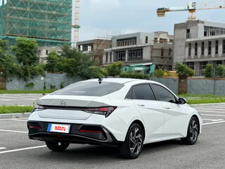 2023 Hyundai Elantra N Line VII (CN7) Рестайлинг, белый, 1247000 рублей, вид 4
