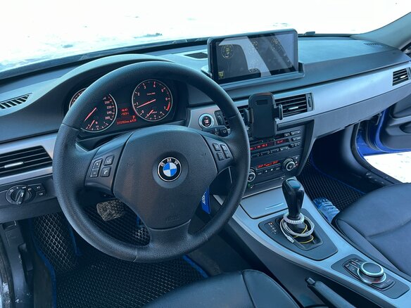 2007 BMW 3 серии 320i V (E90/E91/E92/E93), синий, 980000 рублей - вид 8