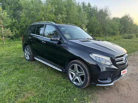 2017 Mercedes-Benz GLE 300 I (W166), чёрный, 3650000 рублей, вид 2
