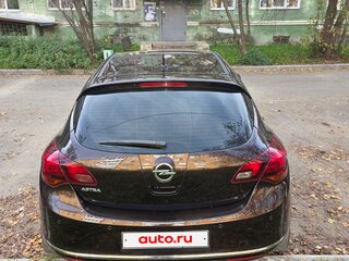 2014 Opel Astra J Рестайлинг, коричневый, 860000 рублей, вид 4