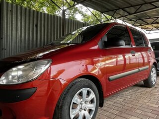 2009 Hyundai Getz I Рестайлинг, красный, 630000 рублей, вид 3