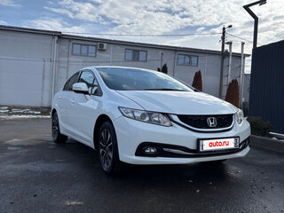 2014 Honda Civic IX Рестайлинг, белый, 1500000 рублей, вид 2