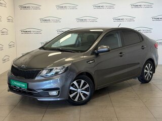 2016 Kia Rio III Рестайлинг, серый, 1160000 рублей, вид 1