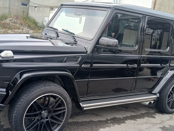 2002 Mercedes-Benz G-Класс 400 II (W463), чёрный, 3000000 рублей - вид 7