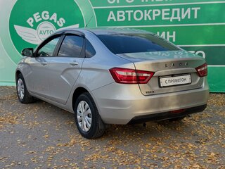 2017 Lada (ВАЗ) Vesta I, серебристый, 759000 рублей, вид 5