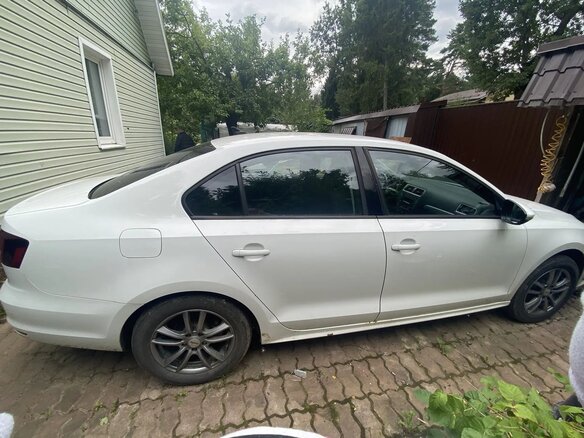 2018 Volkswagen Jetta VI Рестайлинг, белый, 1200000 рублей - вид 4