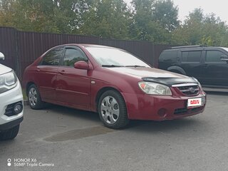 2006 Kia Cerato I, красный, 305000 рублей, вид 3