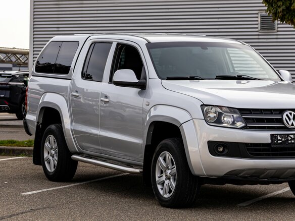 2012 Volkswagen Amarok I, серебристый, 1695000 рублей - вид 6