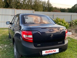 2013 Lada (ВАЗ) Granta I, синий, 280000 рублей, вид 3
