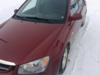 2006 Kia Cerato I, красный, 250000 рублей, вид 1